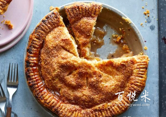 正值蘋果豐收季,教你做正宗的蘋果派,大人小孩都愛吃的美味